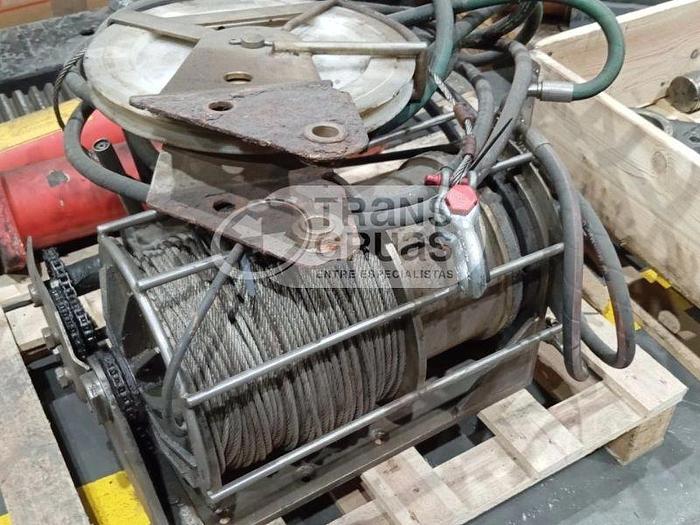Usado Cabrestante en aluminio para ambiente marino