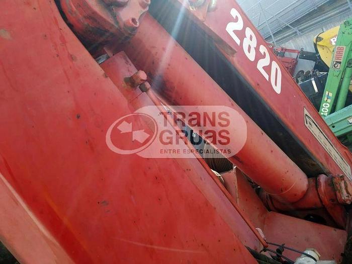 Usado Grúa HMF 2820K6 solo para recambios