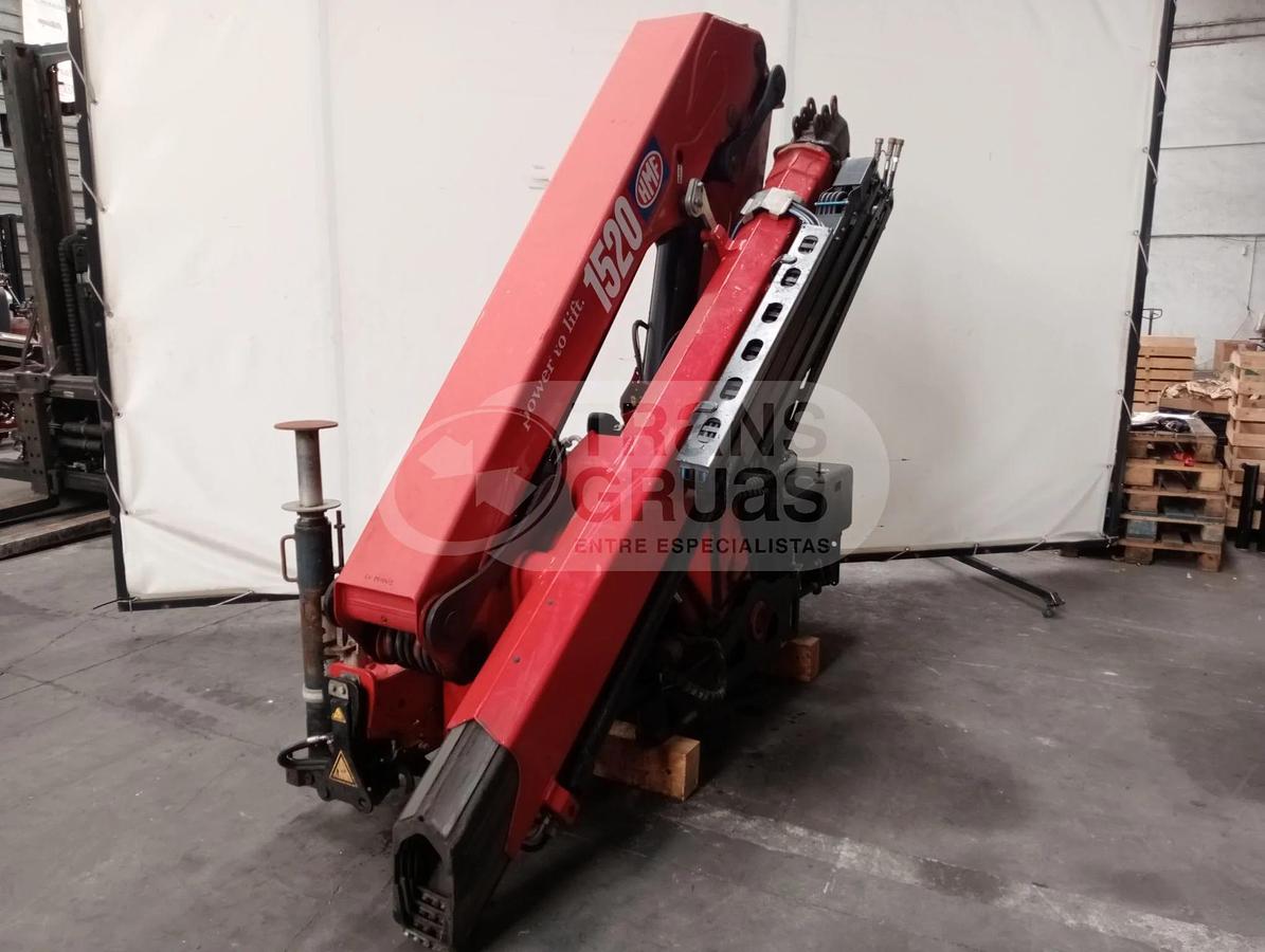 Usado Grúa hidráulica HMF 1520 K4 usada en venta