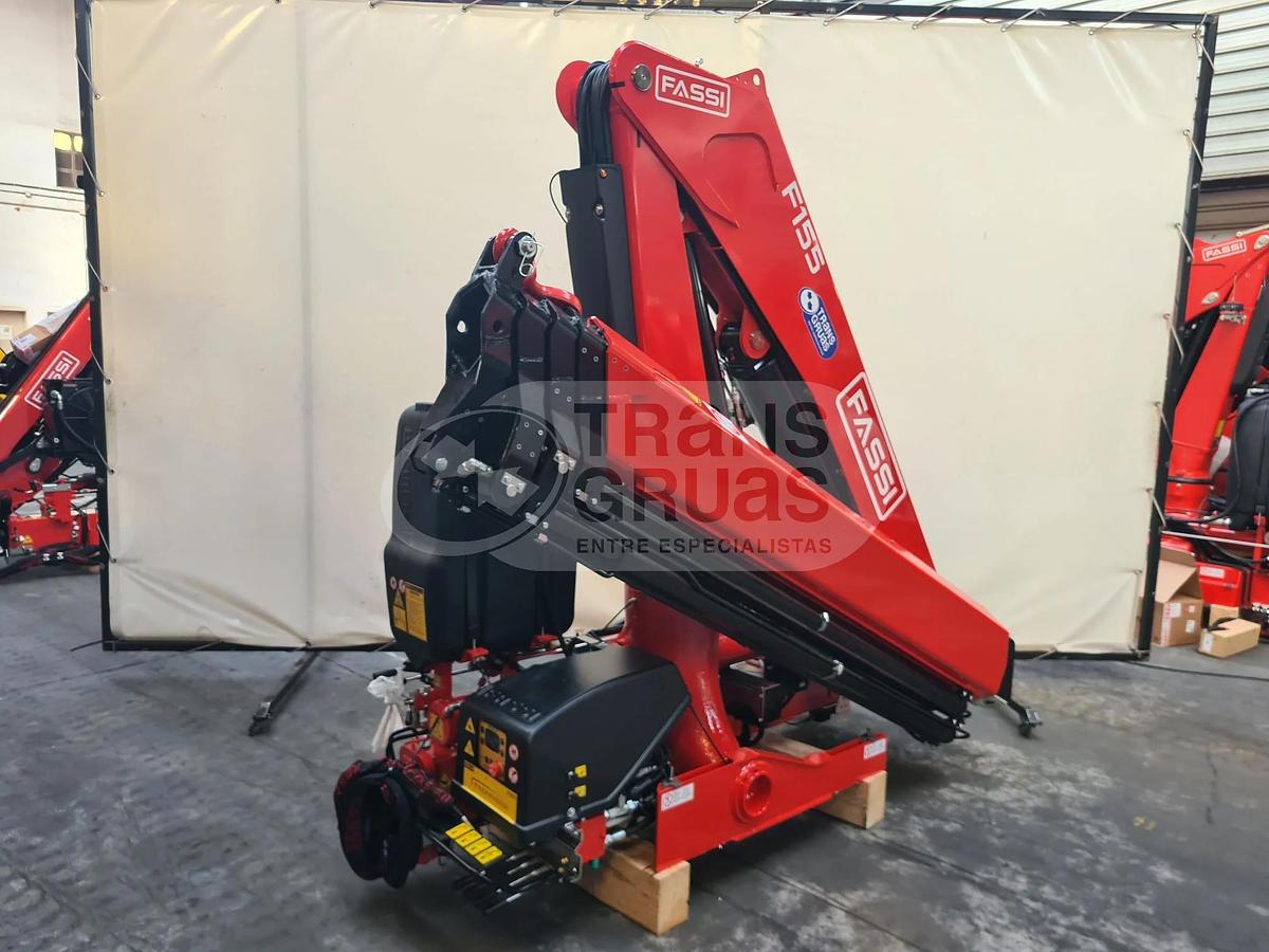 Grúa hidráulica articulada Fassi F155A.0.24 E-ACTIVE 12,64 tm en venta