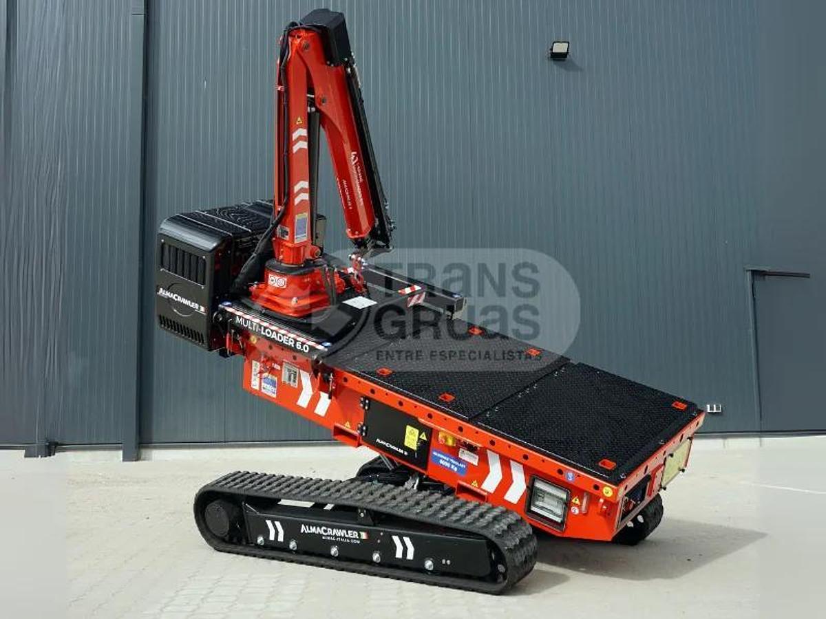 Multicargador sobre orugas Almac ML 6.0 ELC S2 + T-crane