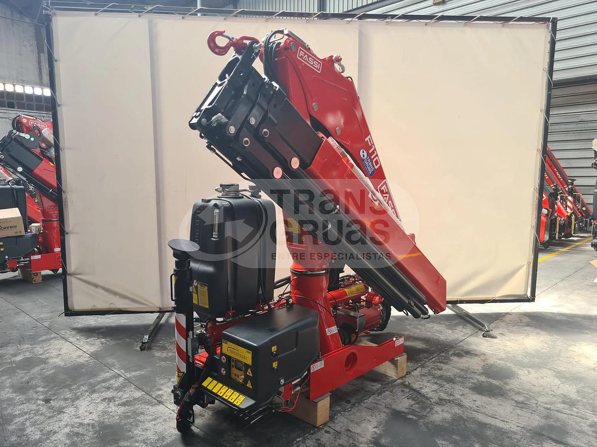 Grúa hidráulica articulada Fassi F110B.0.24 E-ACTIVE 9,07 tm en venta