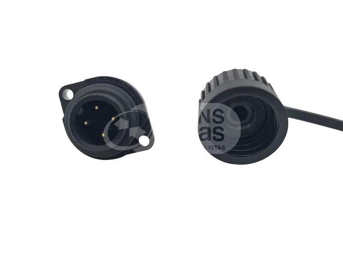 Conector macho 4 pins (Ref. A1000380180)