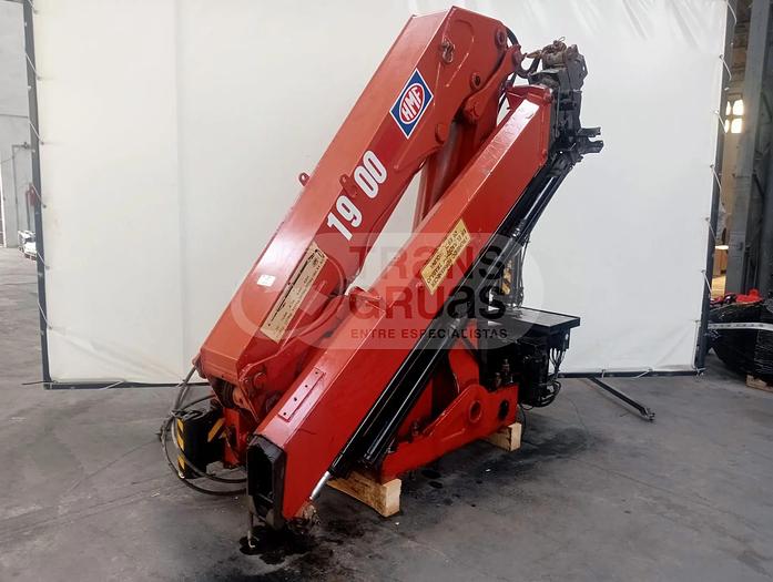 Usado Grúa hidráulica HMF 1903 K5 usada en venta