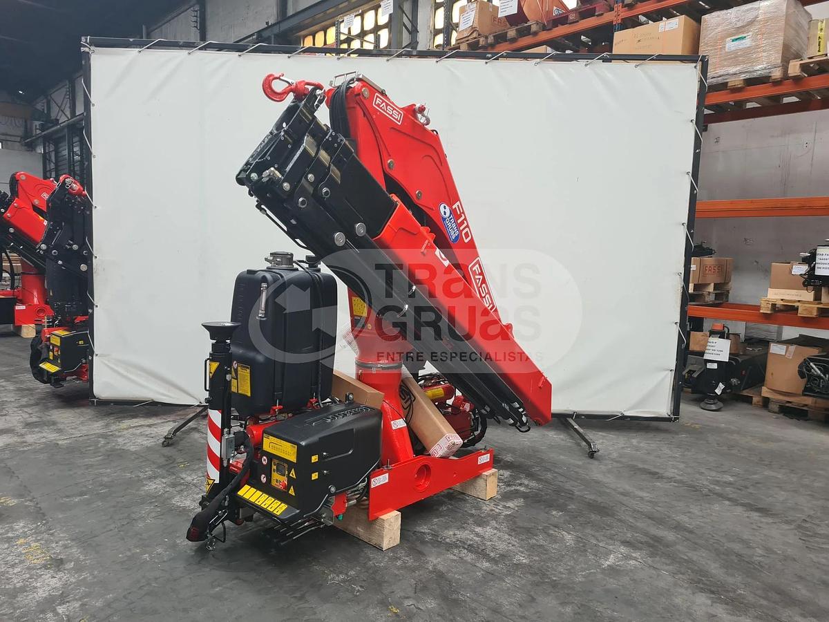 Grúa hidráulica articulada Fassi F110B.0.24 E-ACTIVE 9,07 tm en venta