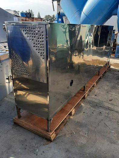 Used Cutter, Stem, Chili Peppers, S/st, (2) Perforated Drums #C744823