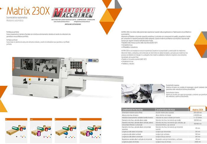 SCORNICIATRICE CASADEI-BUSELLATO MATRIX 230