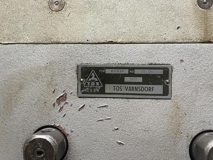 Installata Alesatrice a Montante FissoTOS WHN 9 A