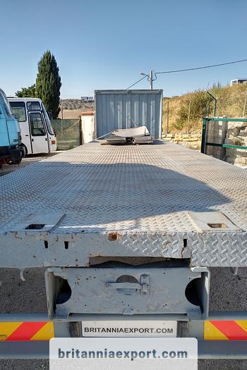 Used 1993 SCANIA P93 H 250 6X2 air con flatbed truck