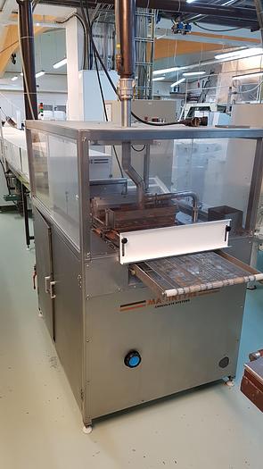 Used Macintyre 400mm wide Chocolate Enrobing Line