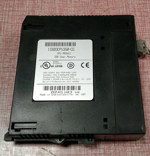 Used GE FANUC IC693CPU350-CG CPU MODULE UPS RED
