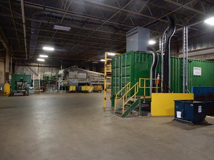 Used 122" (3.1M) TWIN WIRE WETLAP MACHINE W/ MODIFIED HEADBOX IN 2018 RATED 232 AIR DRY TONS