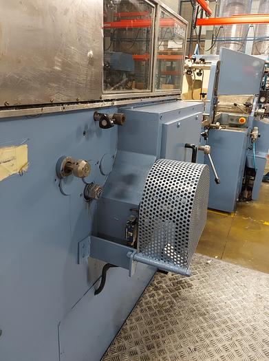 Used 1991 CASTALDINI EIS 36 - flat & satchel paper bag machine with 3 col. flexo (perforation)