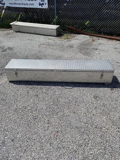 Used Tool Box 78x15x11 Aluminum Top Open - Box2