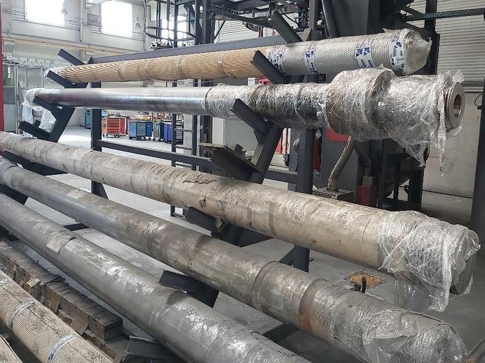 Gebraucht Langgut Schwerlastregal, 8 to Gesamtlast, ca. 3,6 x 1,5 x 2,2m hoch, , gebraucht