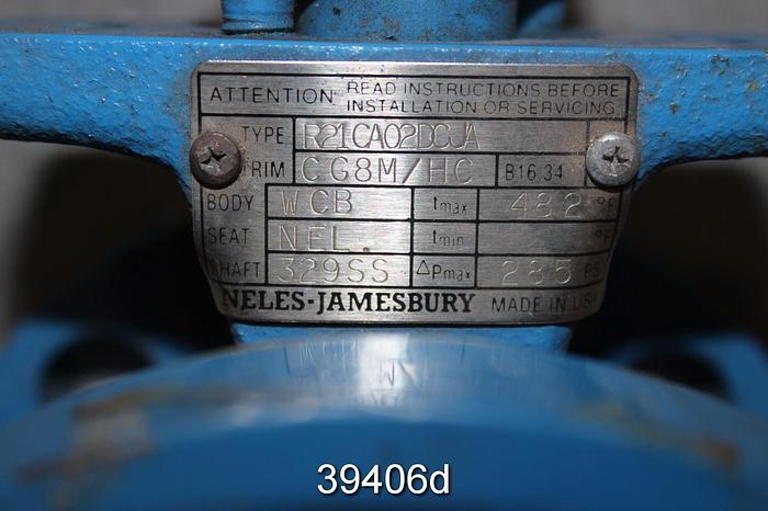 Used Neles Jamesbury 2" Manual Ball Valve, R21CA02DCJA #39406