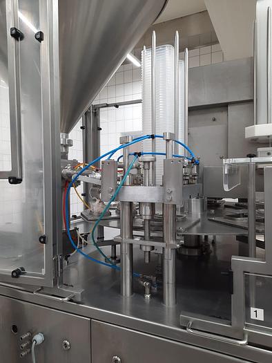 Gebraucht Becherfüller, Fabrikat Schutten, Bj. 2005 mit Pulsotronic Metalldetektor