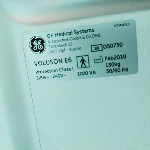 Gebraucht GE Voluson E6 Ultraschallgerät inkl. 3 Sonden Ultrasound 4D