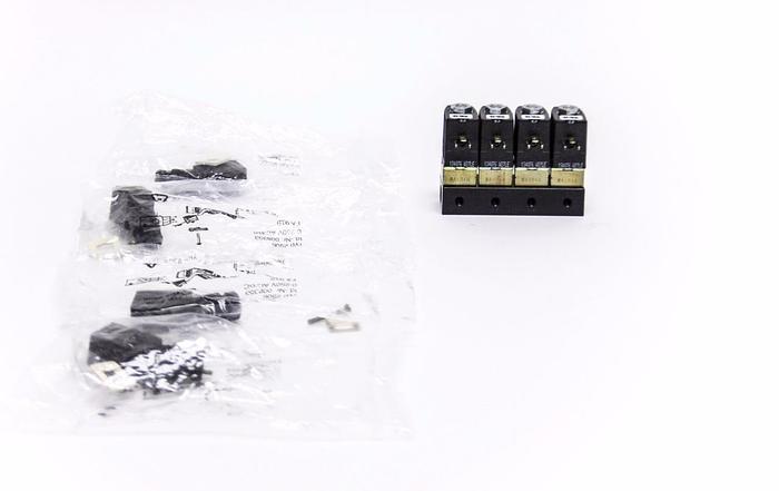 Used Burkert 6011 A 1/16 FPM BR 87PSI & Harting 2506 008353 Valves Lot of 8 (2819)