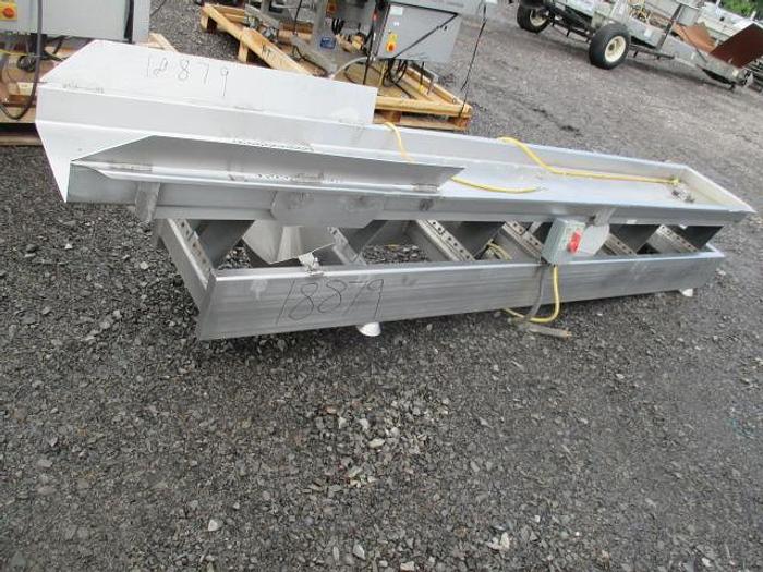 Used Smalley Vibratory Conveyor; Md#RBS-SS-USDA-18-12.0