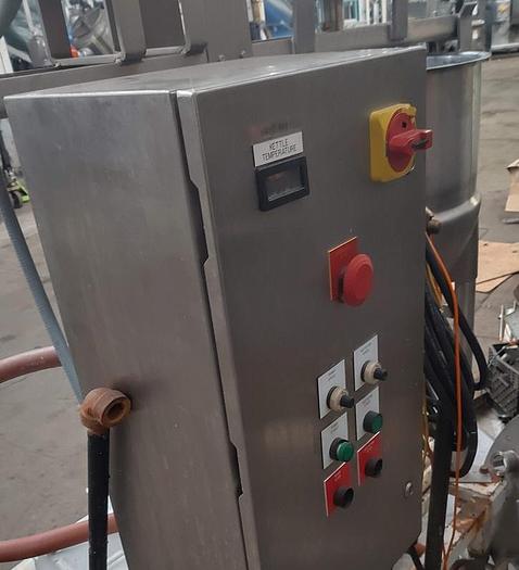 Used Lee 25 gallon Dual Motion Kettle, 40 psi . Stainless Steel