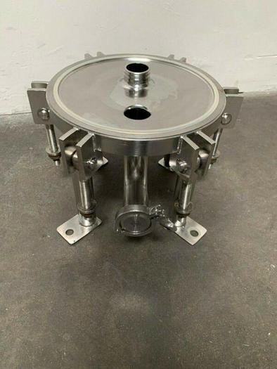 Used Stainless Fluid Products 12" Stainless Steel Stacked Filter Housing
