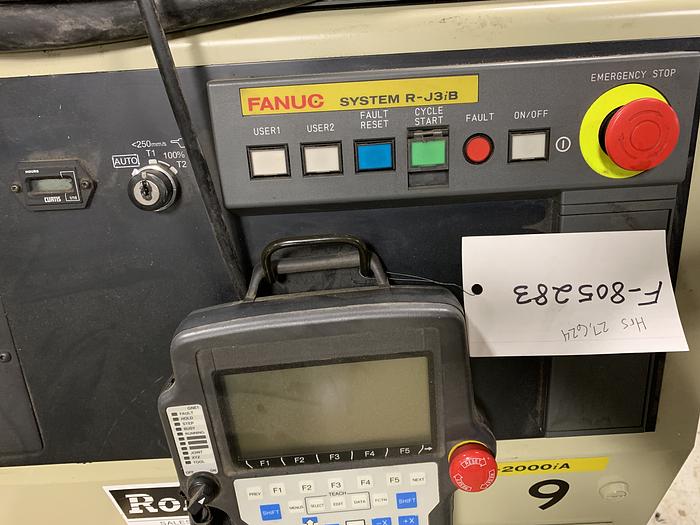 Refurbished FANUC R2000iA/200FO 200KG X 2650MM 6 AXIS CNC ROBOT W/RJ3IB CONTROLS