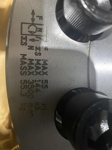 Used Samchully MH-212 12" Hydraulic Chuck