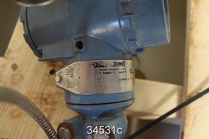 Used Rosemount TG2A2B21ASIM5 Pressure Transmitter #34531