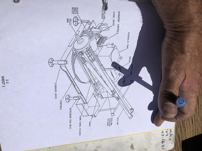 Used HB21242 Texoma 330 mounted on a 1985 Ford LT9000 Texoma 330