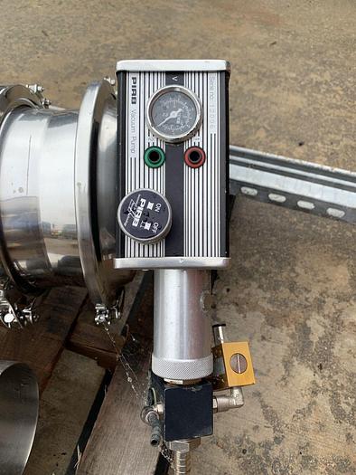 Used Conveyor, Pneumatic, Piab, S/st, L400 Vacuum Pump #S744463