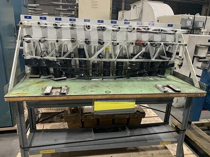 Used 24 HEAD INDEPENDENT MACHINE COMPANY SPOOLING SYSTEM