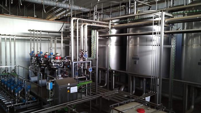Usado Sistema automático de limpeza e desinfecção CIP GEA