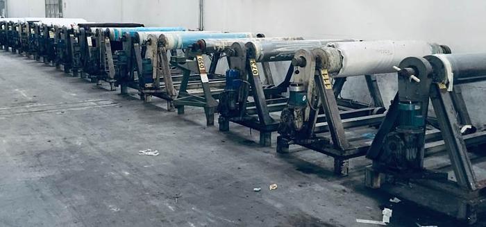 Used A-FRAMES TROLLEY FOR WINDING IN BIG BATCH