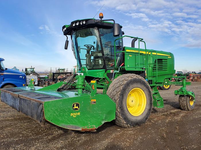 Used 2018 John Deere W260 Windrower w/ 1100 hrs