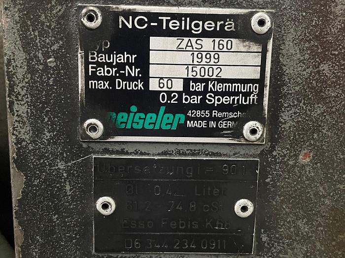 Gebraucht NC-Zweiachsschwenkeinrichtung PEISELER ZAS160