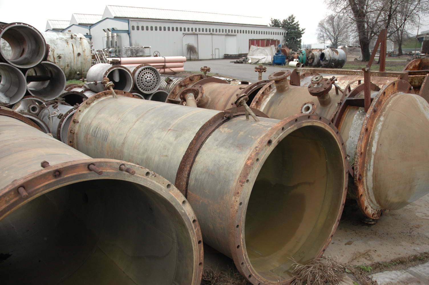 Usato Colonna a riempimento 9m3 hastelloy