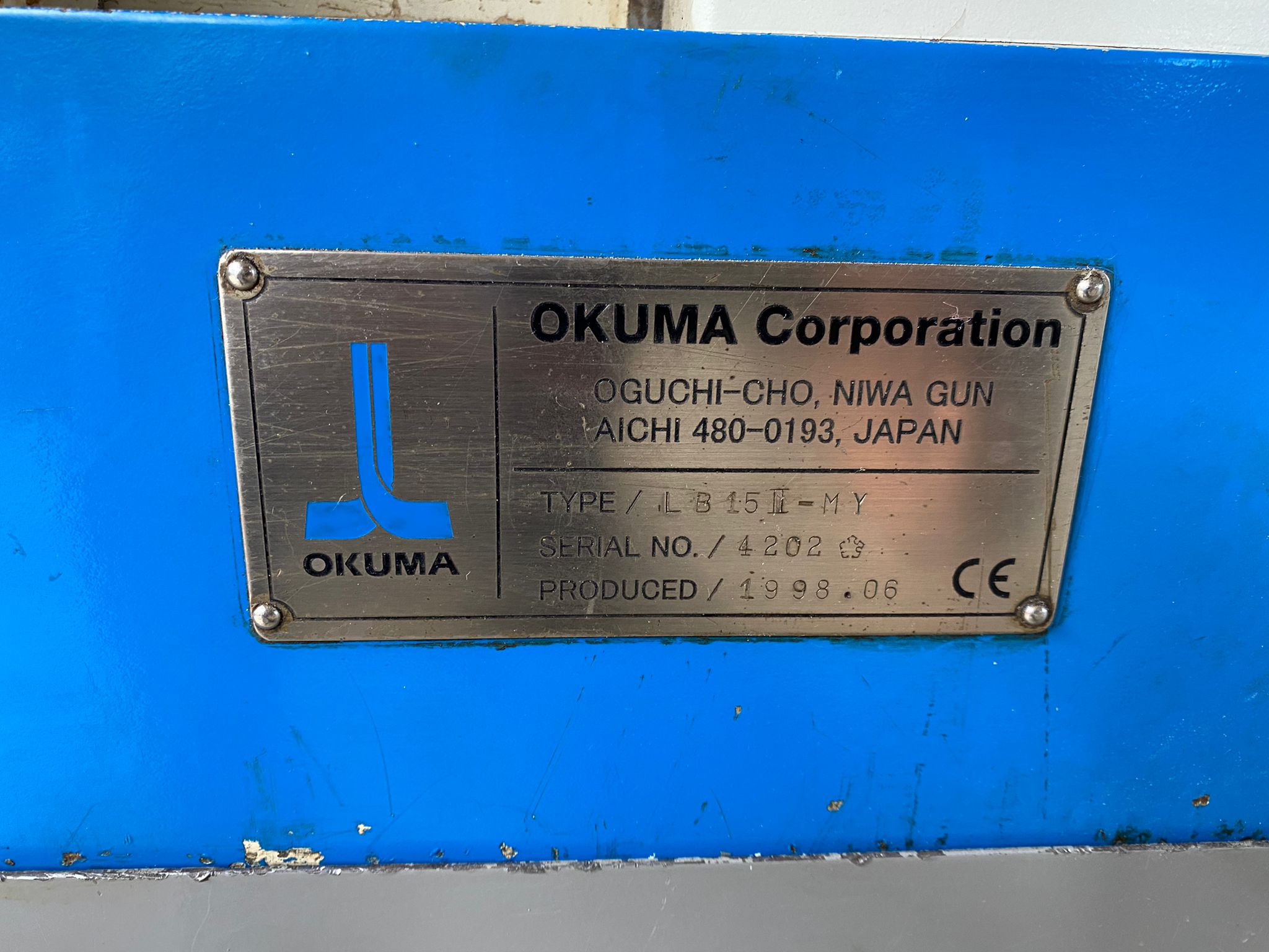 Usato 1998 Okuma LB15II-MY