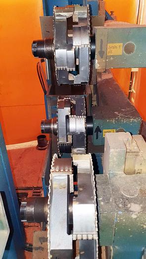 Used Hundegger K2-4 BHF joinery line  for log house production