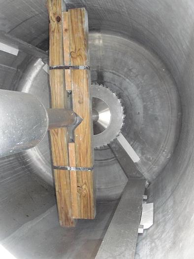 Used 1500 LITER / 400 GALLON BUHLER VACUUM MIXER – S/S – VACUUM – JACKETED