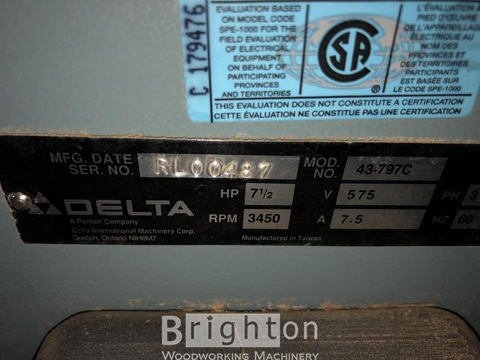 Used Delta 43-797C Shaper