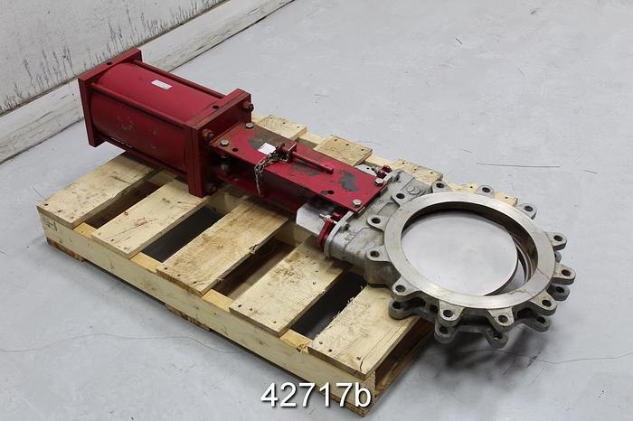 Used Orbinox 12" ETV Air Operated Knife Gate Valve #42717