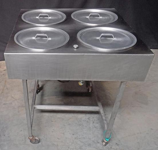 Used USED BELSHAW 4-BOWL WATER-WARMED ICER, MODEL H&I-4