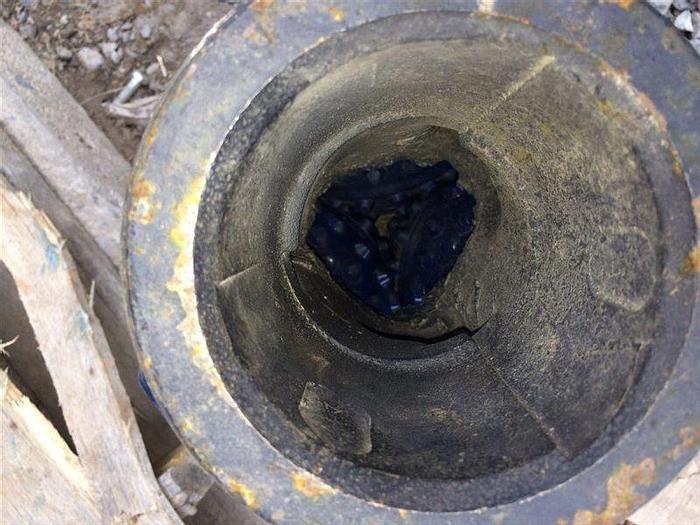 Used 10-7/8" Tri-Cone Bit