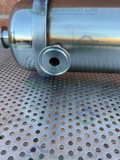 Used Unbranded Stainless Steel 6.5" x 37" Shell and Tube Heat Exchanger