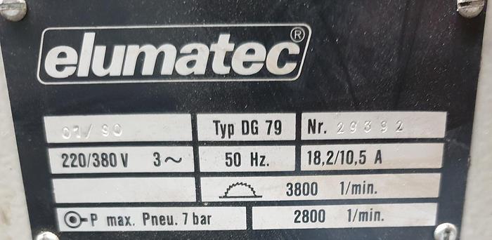 Gebraucht Doppelgerhungssäge Elumatec DG 79