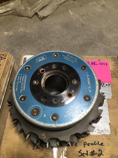 Used ETP CLICK TYPE CUBIT ADJUSTABLE MOULDER HEAD