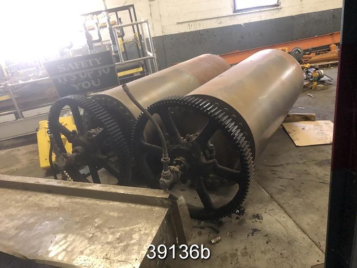 Used Valmet Dryer Section, 18 Cans, 81.25" Face, 36" Diameter, 150" PSI #39136