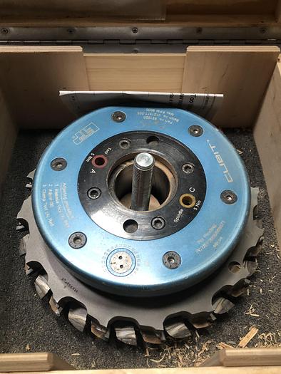 Used ETP CLICK TYPE CUBIT ADJUSTABLE MOULDER HEAD