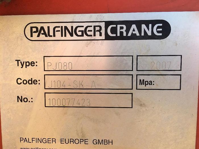 Used PALFINGER TRUCK MOUNTED HYDRAULIC JIB MOD# PJ080 #100077423
PK 48002 EH E PJ080C JV2